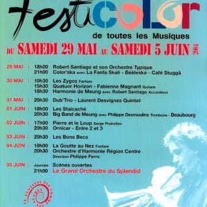 affiche Festicolor 2004 © D.R.