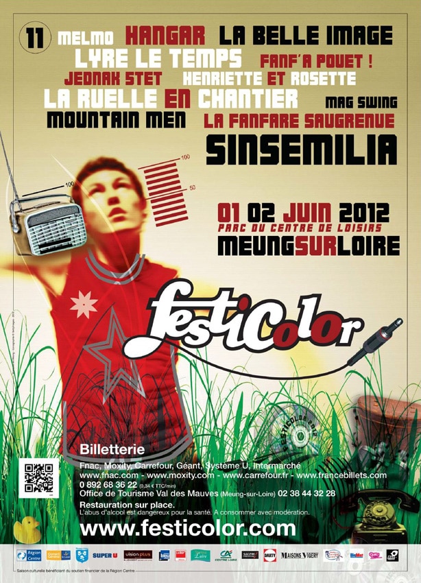 affiche festicolor 2012 © D.R.