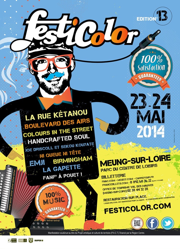 affiche festicolor 2014 © D.R.