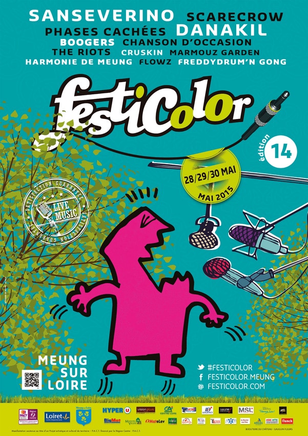 affiche festicolor 2015 © D.R.