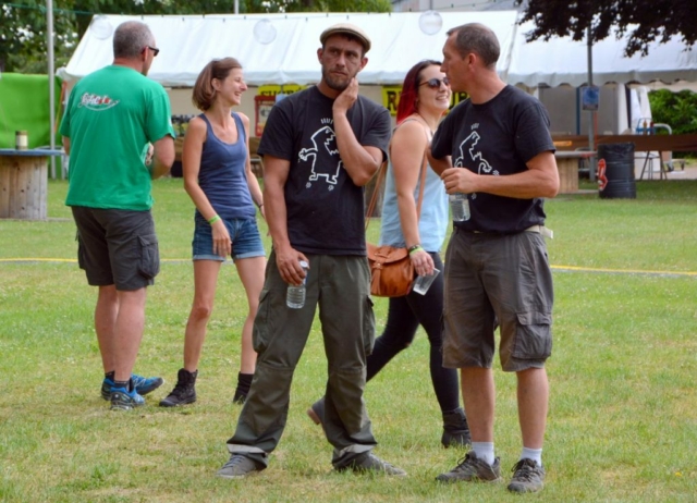Laurent, Aurélie, Loïc, Kasandra et Olivier © Corinne Girard