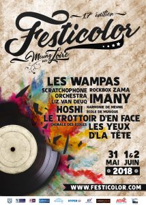 Affiche Festicolor édition 2018