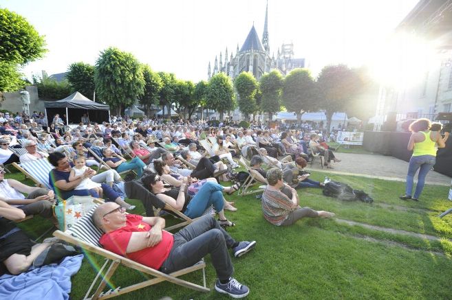 Jazz à l évêché China Moses transat © La République du Centre - Christelle BESSEYRE