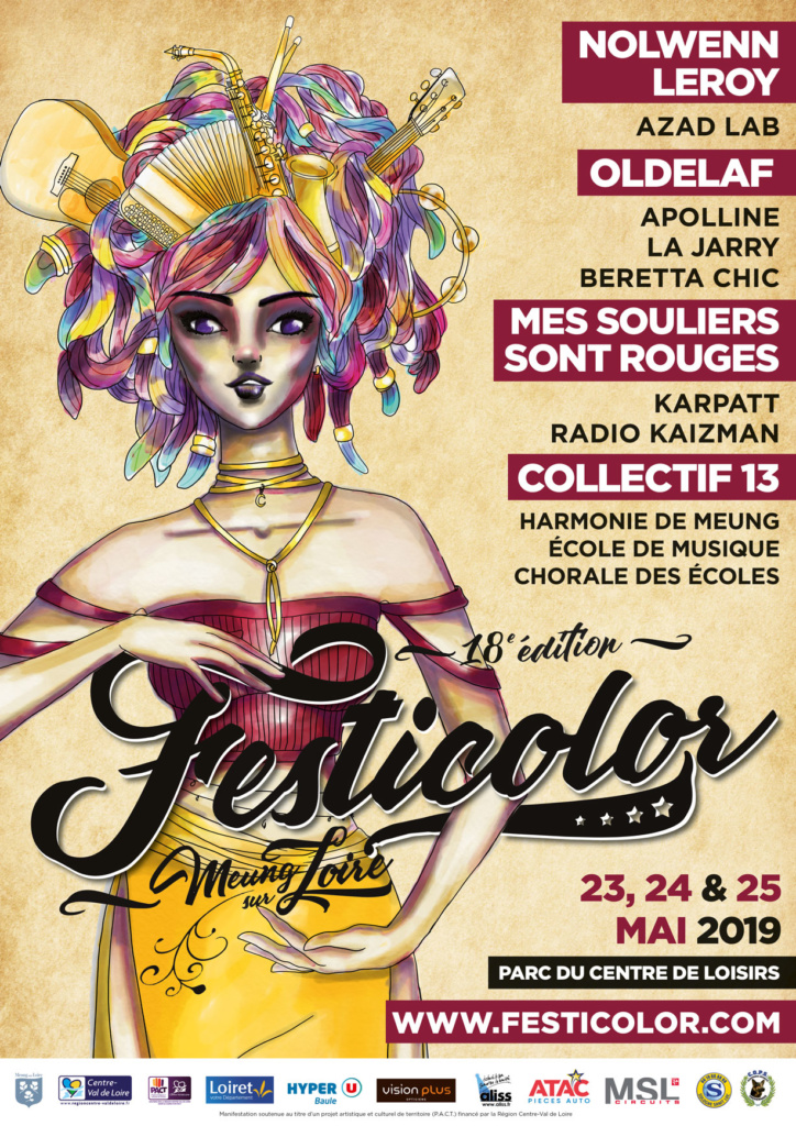 Affiche Festicolor 2019