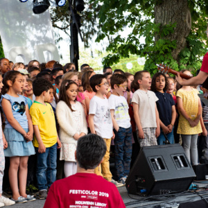 Concert des écoles à Festicolor 2019 © Q.Veil