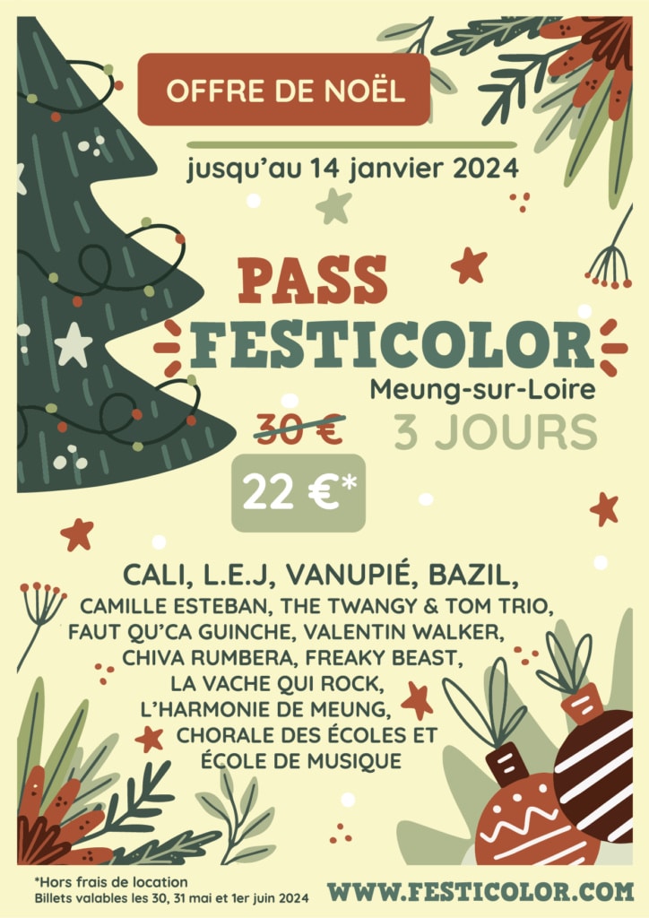 Festicolor Pass de Noël 2024